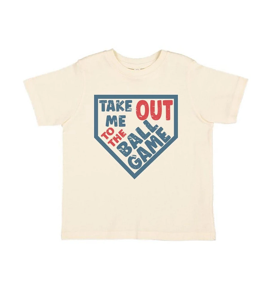 Sweet Wink Toddler Boys Take Me Out To The Ball Game Short Sleeve T-Shirt