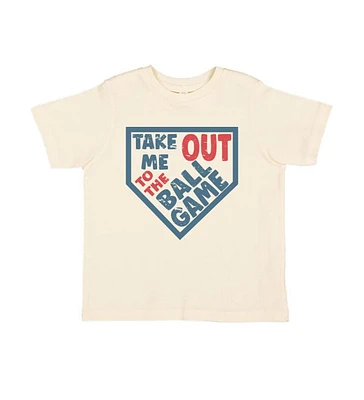 Sweet Wink Little and Big Boys Take Me Out To The Ball Game Short Sleeve T-Shirt