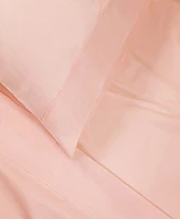 Superior Solid 300-Thread Count Cotton Percale Deep Pocket Sheet Set