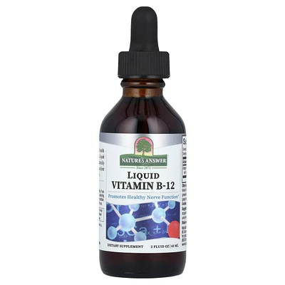 Nature's Answer Liquid Vitamin B-12 - 2 fl oz (60 ml) - Assorted Pre