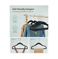 Slickblue Hangers for Closet with Hooks, Premium Velvet Hangers, Non-Slip 50 Pieces