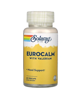 Solaray Eurocalm with Valerian - 60 VegCaps - Assorted Pre