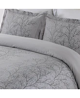 Egyptian Linens Arboreal 100% Cotton Duvet Cover Set