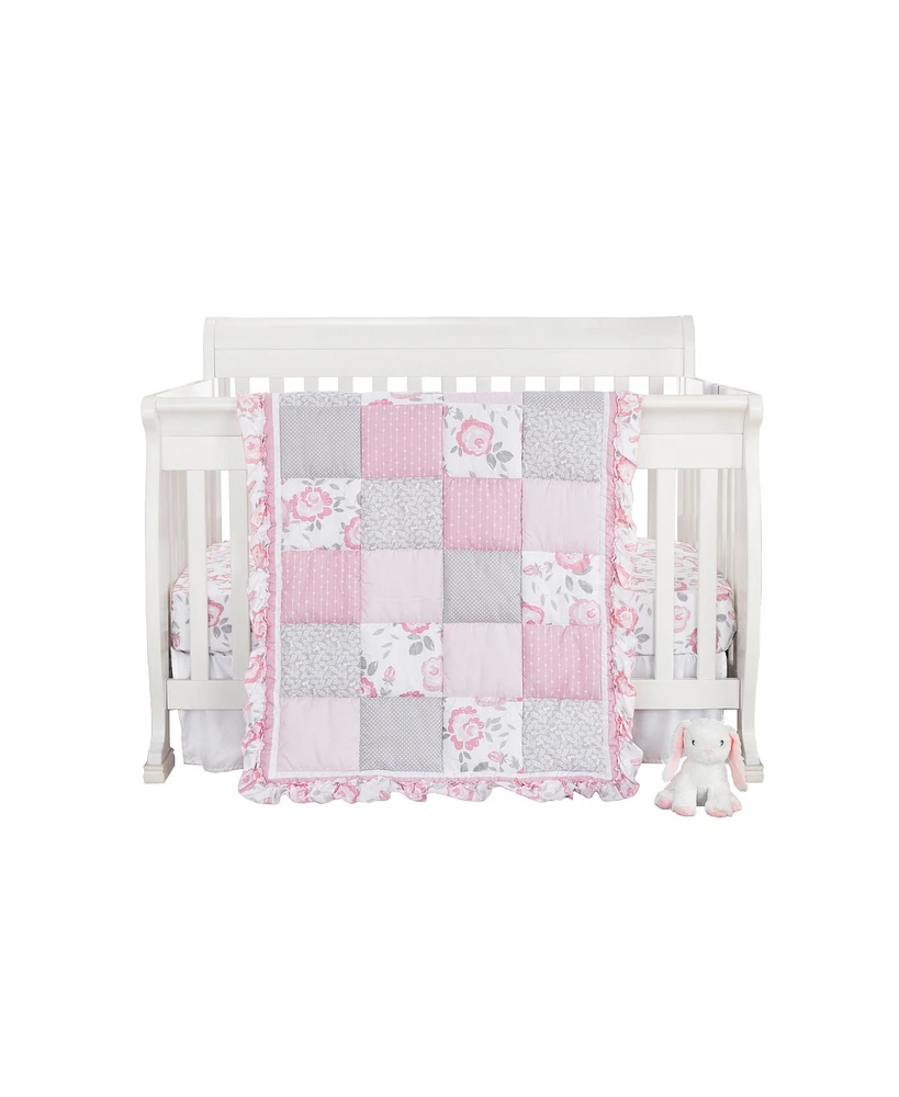 Sammy & Lou Emma 4 Piece Crib Bedding Set