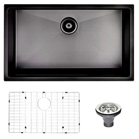 Streamdale Furniture 30 L X 18 W Undermount Kitchen Sink With Sink Grid