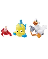 Enesco Disney Showcase Little Mermaid Flounder Sebastian And Scuttle Decorative Figurine Set