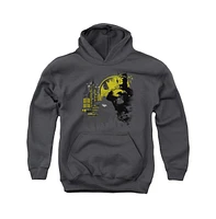 Batman Boys Youth The Dark City Pull Over Hoodie / Hooded Sweatshirt