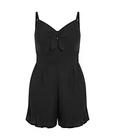 City Chic Women's Oasis Romper