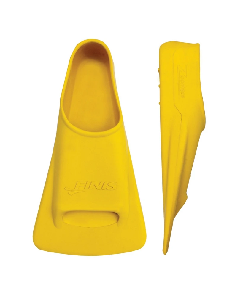 Finis Youth Zoomer Fins, Yellow Gold - Size E, Male (7.5-8.5) Female (8.5-9.5) (2.35.003.14)