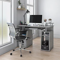 Streamdale Furniture Complete Computer Workstation Desk With Storage