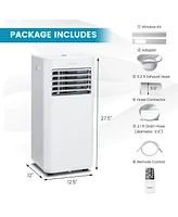 Vebreda 10000 Btu(Ashrae) Portable Air Conditioner with 4 Modes