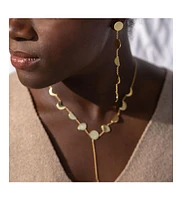 sanctuaire Sanctuary Project by Moon Phases Chain Earrings Gold