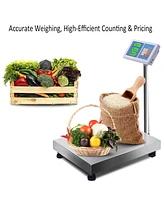 Sugift 660 lbs Weight Computing Digital Floor Platform Scale