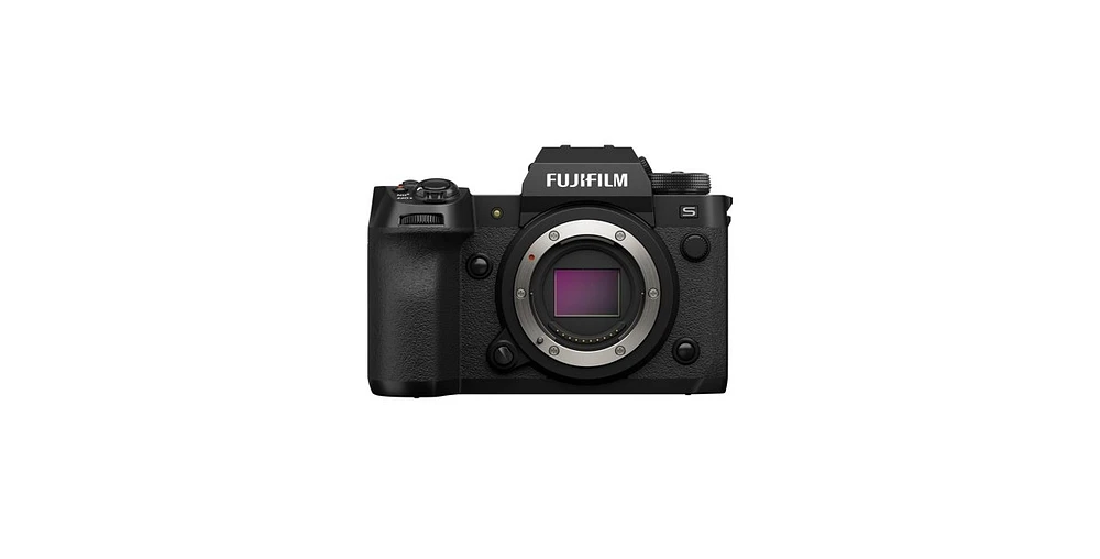 Fujifilm X-H2S Mirrorless Camera Body (Black) with 56mm F1.4 X-Mount Bundle