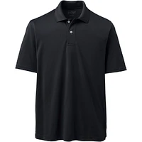 Lands' End Men's Short Sleeve Polyester Polo