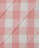Design Imports Gingham Check Kitchen Collection, Pink, Potholder Set