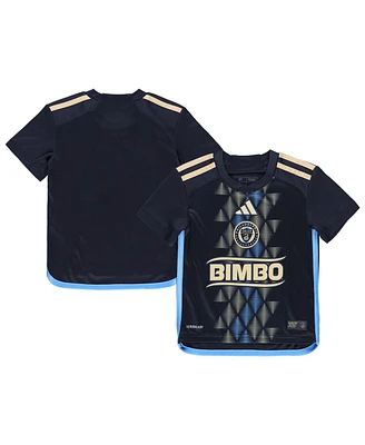 Adidas Toddler Navy Philadelphia Union 2024 Aeroready Team Jersey