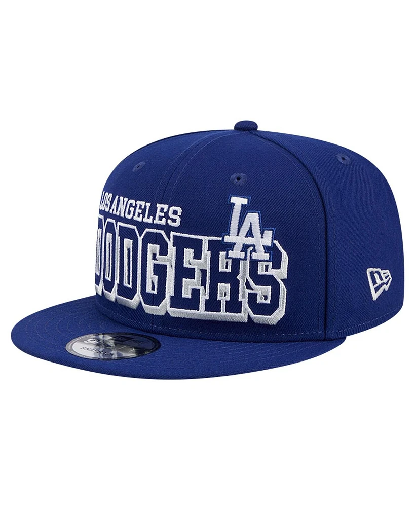 New Era Men's Royal Los Angeles Dodgers Game Day Bold 9FIFTY Snapback Hat