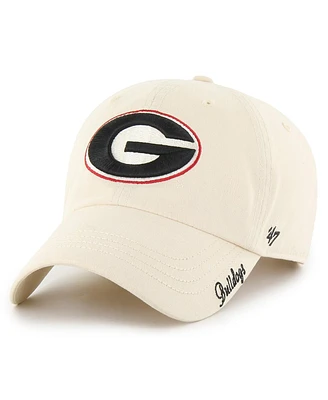 47 Brand Women's Natural Georgia Bulldogs Miata Clean Up Adjustable Hat