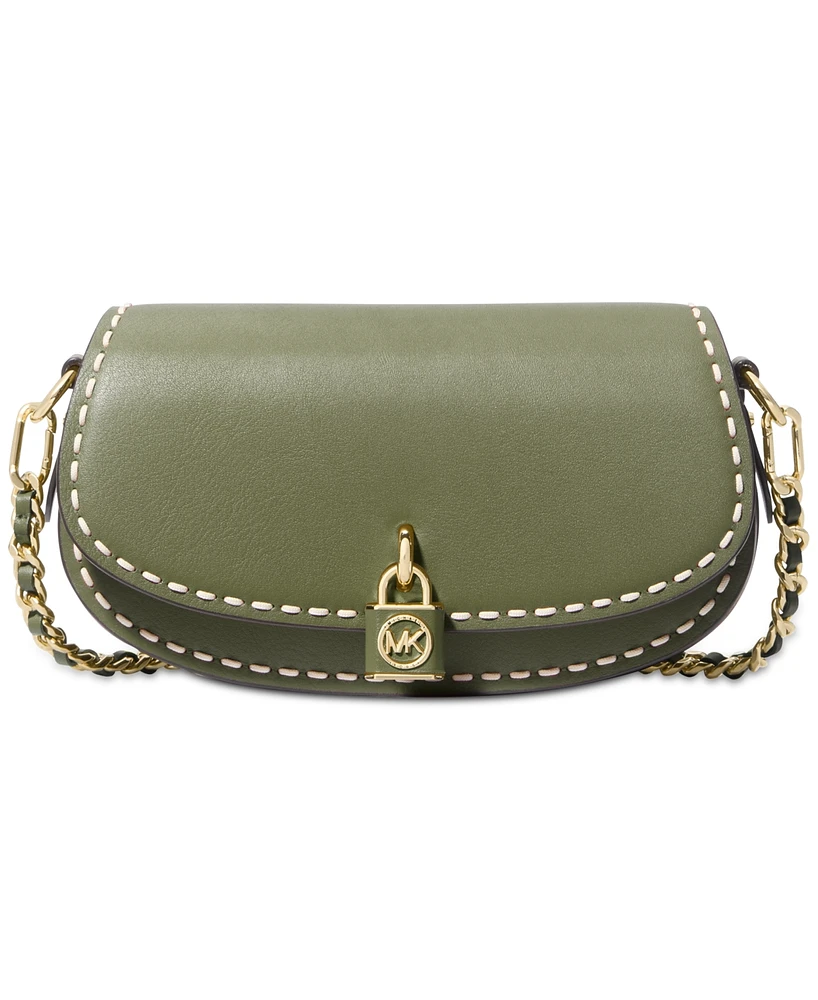 Michael Kors Mila Small East West Chain Sling Messenger