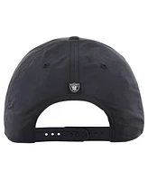 47 Brand Men's Black Las Vegas Raiders Fairway Hitch brrr Adjustable Hat