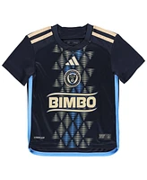 Adidas Toddler Navy Philadelphia Union 2024 Aeroready Team Jersey