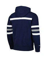 Mitchell & Ness Men's Navy Chicago Cubs Head Coach Pullover Hoodie