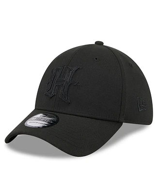 New Era Men's Black Houston Texans on 39THIRTY Flex Hat