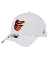 New Era Men's White Baltimore Orioles Tc A-Frame 9FORTY Adjustable Hat