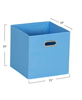 Household Essentials 6 ct Open Fabric Cube Storage Bins