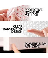 200 Pack Cabinet Bumpers Clear Adhesive Pads