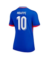 Nike Women's Kylian Mbappe Blue France National Team 2024 Home Replica Jersey