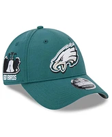 New Era Men's Midnight Green Philadelphia Eagles 2024 Nfl Draft 9FORTY Adjustable Hat