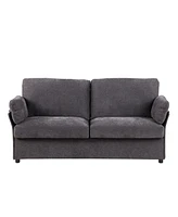 Simplie Fun Dark Grey 3 Seater for Home or Office Use