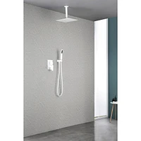 Simplie Fun 16" Rain Shower Head Systems Wall Mounted Shower