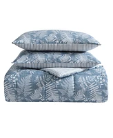 Eddie Bauer Fern Garden Reversible Piece Comforter Set