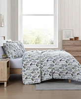 Eddie Bauer Flower Field Reversible Piece Quilt Set