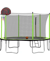 Streamdale Furniture 12FT Green Trampoline 2023