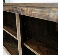 Brown Tv Stand for 70 Inch Tv with Storage