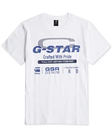 G-Star Raw Men's Straight-Fit Logo Graphic T-Shirt