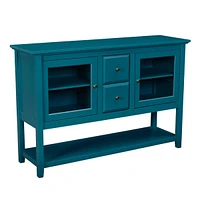 Streamdale Furniture Modern 52" Sideboard with Adjustable Shelves & 2 Doors