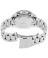 Seiko Men's Chronograph Solar Prospex Speedtimer Stainless Steel Bracelet Watch 41mm