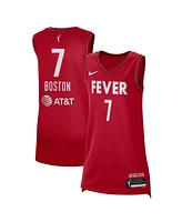 Nike Men's and Women's Aliyah Boston Red Indiana Fever Rebel Edition Player Jersey
