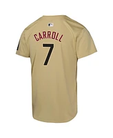 Nike Big Boys and Girls Corbin Carroll Sand Arizona Diamondbacks City Connect Limited Player Jersey