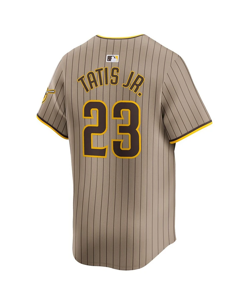 Nike Men's Fernando Tatis Jr. Tan San Diego Padres Alternate Limited Player Jersey