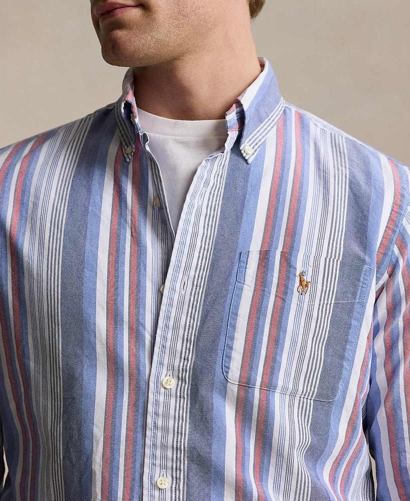 Polo Ralph Lauren Men's Classic-Fit Striped Oxford Shirt