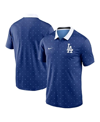 Nike Men's Royal Los Angeles Dodgers Fashion Legacy Icon Vapor Performance Polo