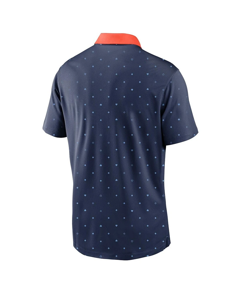 Nike Men's Navy Houston Astros Fashion Legacy Icon Vapor Performance Polo