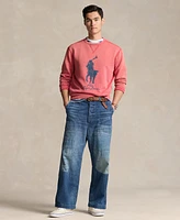 Polo Ralph Lauren Men's Big Pony Garment-Dyed Fleece Sweatshirt