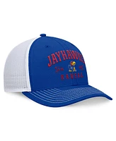 Top of the World Men's Royal Kansas Jayhawks Carson Trucker Adjustable Hat